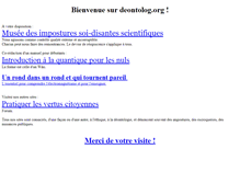 Tablet Screenshot of deontolog.org